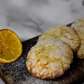 Лимонное печенье